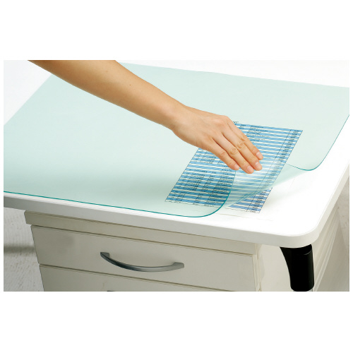 デスクマット 〔再生ノンコピータイプW/1.8mm厚〕 1360mm×625mm 下敷付き 片面非転写 スカイメルト RN-3W デスクマット 再生ノンコピータイプW⁄1.8mm厚 1450mm×720mm デスク