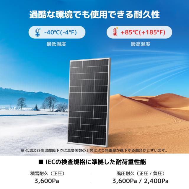 LVYUAN【正規品】200W 太陽光パネル 25年使える耐久性 PERC 高性能 単結晶 ソーラーパネル 1枚入 次世代型 太陽光パネル 200W 太陽光チャージ 変換効率21% 超高効率 省エネルギー 小型 車、船舶、屋根、ベランダーに設置 災害対策_9