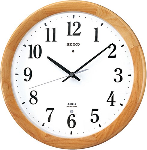 SEIKO CLOCK (セイコー クロック) 掛時計／掛け時計 KX311B  電波時計 ツイン・パ 木枠 【RP】〈時計〉の通販は 8,870円
