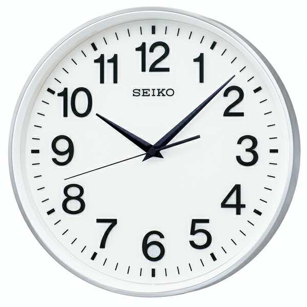 【　名入れ　文字入れ 無料】★【送料無料！】SEIKO CLOCK GP217S　衛星電波時計　掛け時計 壁掛け　電波時計　オフィス【RP】〈時計〉