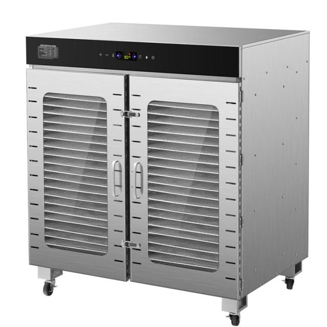 フードドライヤー 食品乾燥機 家庭用/業務用 44層 レシピ付属 ステンレス鋼 食品脱水機 フードディハイドレーター 12時間自由調節 360°循環加熱