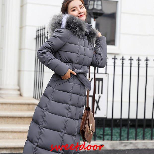 ダウンコート レディース フード付き ダウン ロング丈 暖かい Aライン 着痩せ おしゃれ 20代 30代 40代 50代の通販は 5,548円