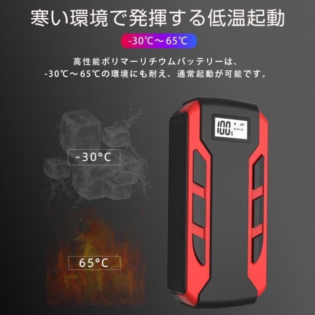 限定価格】ジャンプスターター 日本製 12v 車用エンジンスターター 