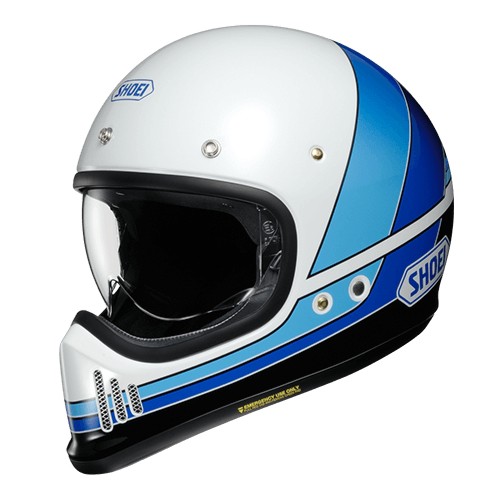 SHOEI EX-ZERO EQUATION TC-11【ショウエイ　イーエックス - ゼロ イクエージョン】ホワイト/ブルーの通販は