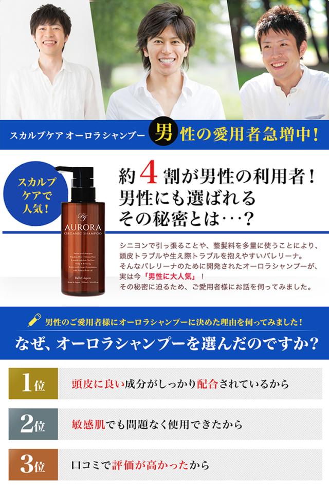 ミノキシジル シャンプー 誘導体 オーロラシャンプー 1本300ml