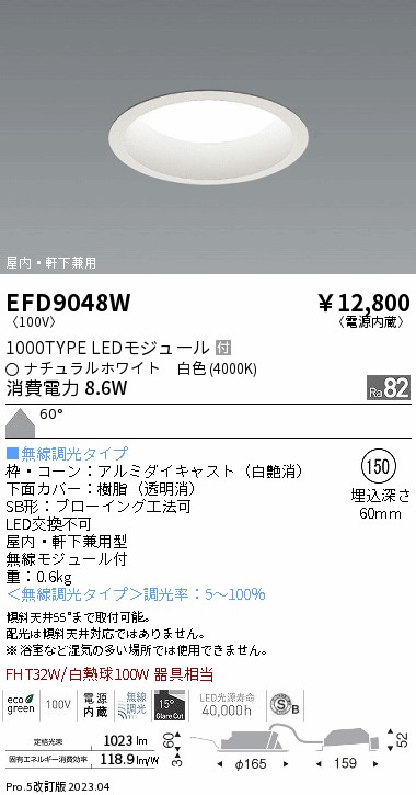 遠藤 遠藤 EFD9048Wの通販は