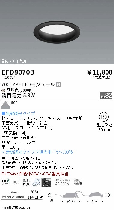 遠藤 遠藤 EFD9070Bの通販は