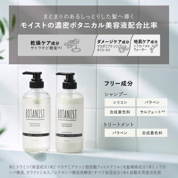シャンプー セット BOTANIST 選べる3点セット トリートメント