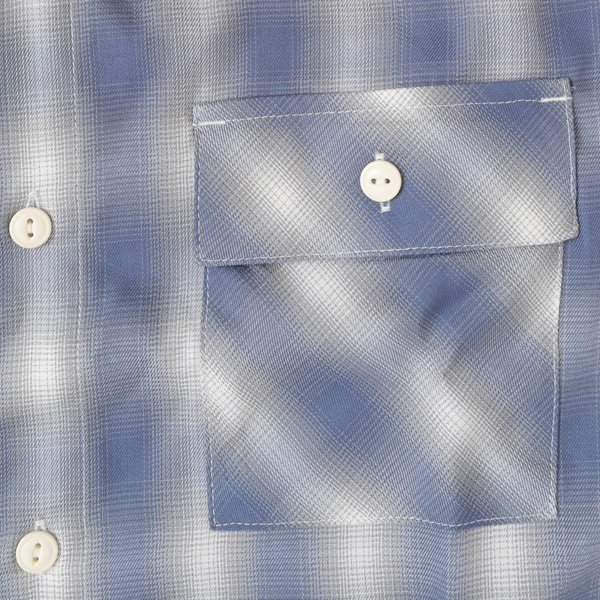 BIGMIKE ビッグマイク メンズ　長袖シャツ 102425012 OMBLE CHECK L/S SHIRTS オンブレチェック シャツ　ポリ65％ レーヨン35％ 混紡 サラサラ素材_18