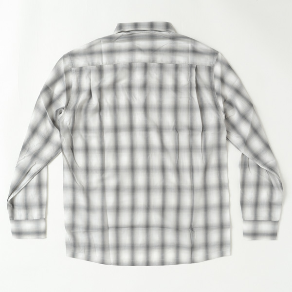 BIGMIKE ビッグマイク メンズ　長袖シャツ 102425012 OMBLE CHECK L/S SHIRTS オンブレチェック シャツ　ポリ65％ レーヨン35％ 混紡 サラサラ素材_12