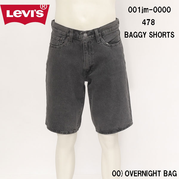 LEVI‘S リーバイス 001jm-0000 478 BAGGY SHORTS メンズ ショートパンツ バギー 短パン 半ズボン