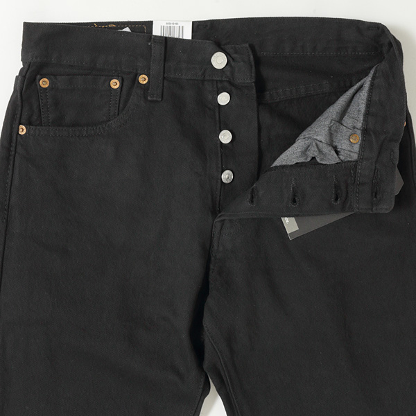 LEVIS リーバイス 00501-0165 ブラック 後染め オリジナルボタンフライ