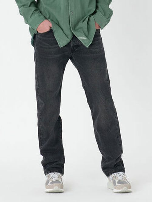 LEVIS リーバイス 00501-3518 501 original ストレート セルビッジ デニム メンズ ジーンズ  SELVEDGE ブラック_2