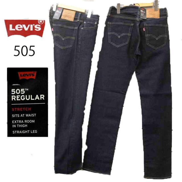 LEVIS リーバイス 505 メンズ ジーンズ デニム 00505-1554 L34 股下86cm Red Tab Premium BIG E RED TAB LEVIS Premium レギュラーストレッチ ストレート