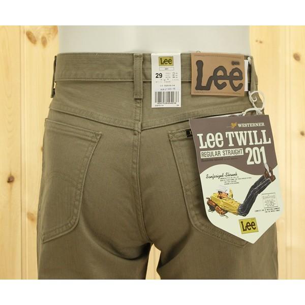 Lee リー 201 アメリカンスタンダード 02010 レギュラーストレート ツイル TWILL ファイブポケットジーンズ_4