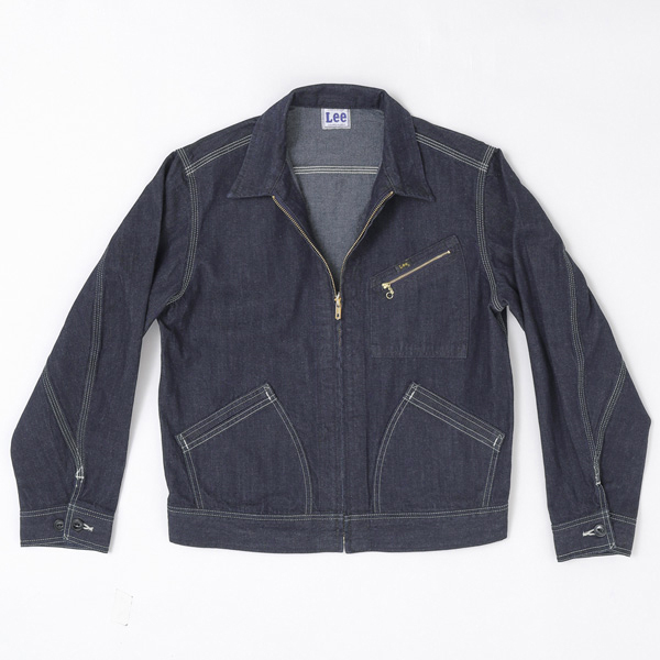 Lee リー LM7238 91B ZIP UP JACKET ジャケット アウター メンズ インディゴブルー DUNGAREES 10.5oz ジェルトデニム