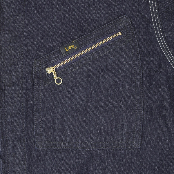 Lee リー LM7238 91B ZIP UP JACKET ジャケット アウター メンズ インディゴブルー DUNGAREES 10.5oz ジェルトデニム