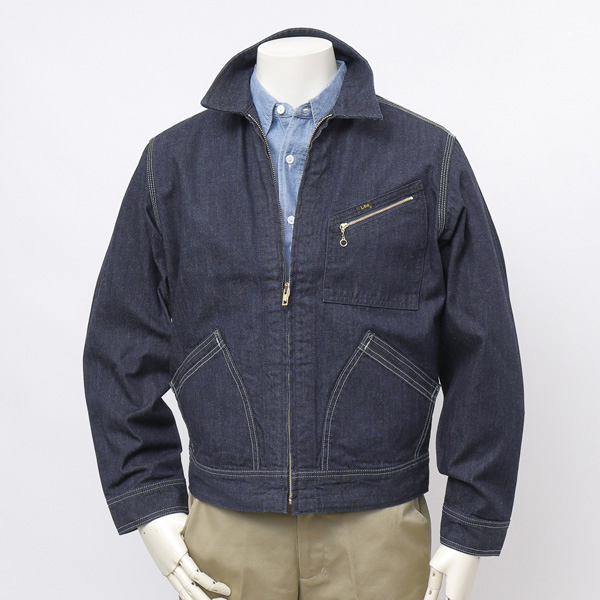 Lee リー LM7238 91B ZIP UP JACKET ジャケット アウター メンズ インディゴブルー DUNGAREES 10.5oz ジェルトデニム