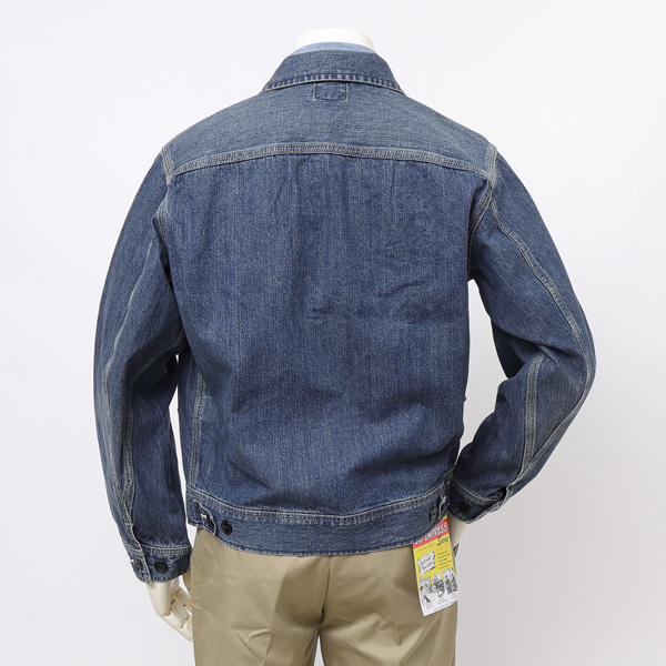 Lee リー LM7238 91B ZIP UP JACKET ジャケット アウター メンズ 淡色ブルー DUNGAREES 10.5oz ジェルトデニム