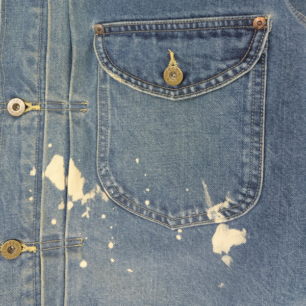 Lee リー LM9834 136)USED 100周年記念 COW BOY JACKET ライニング カウボーイ デニム セルビッチ デニムジャケット gジャン_10