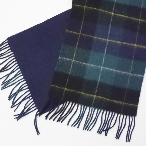 mcgregor マクレガー マフラー 111563602 小物 防寒具 ウール チェック ダブルフェイス マフラー メンズ ビジネス プレゼント クリスマス_6