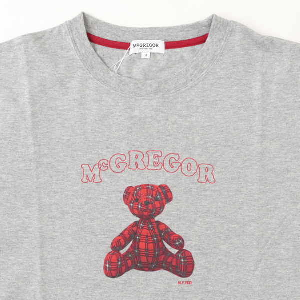 McGREGOR WOMENS 311725701 マクレガー レディース 半袖 夏 カジュアル Tシャツ マックベア プリントT_4