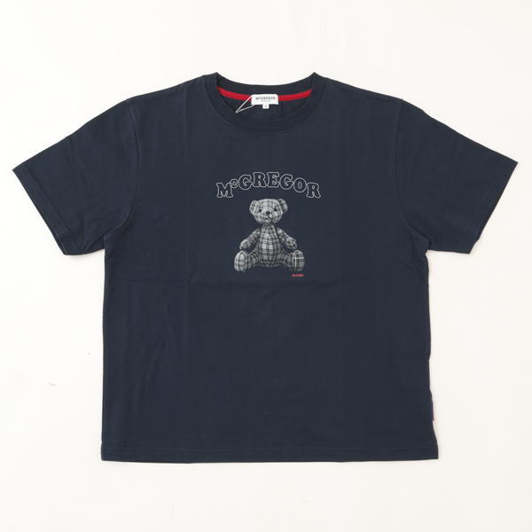 McGREGOR WOMENS 311725701 マクレガー レディース 半袖 夏 カジュアル Tシャツ マックベア プリントT_10