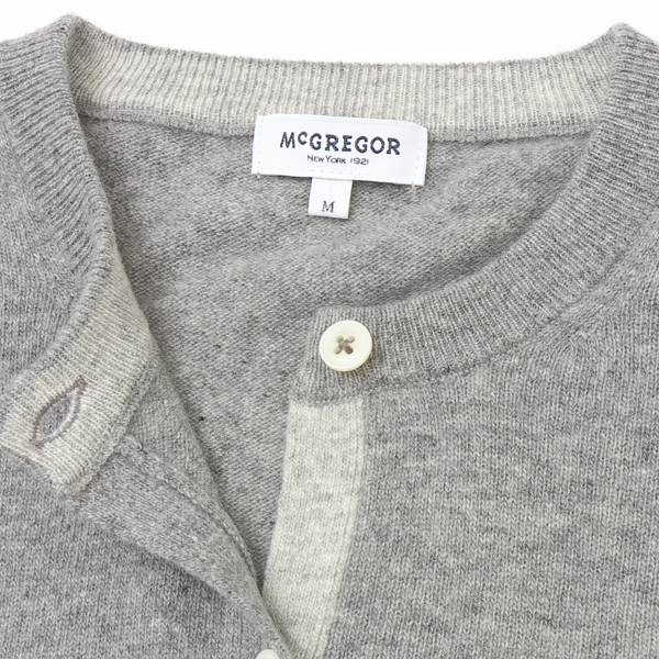 McGREGOR マクレガー レディース WOMENS 311824901 ラムウールカーディガン　クルーネックカーディガン　セーター　ウール100％