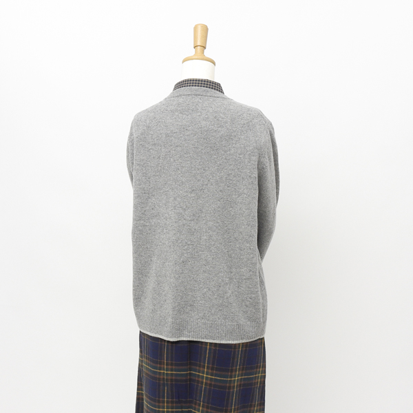 McGREGOR マクレガー レディース WOMENS 311824901 ラムウールカーディガン　クルーネックカーディガン　セーター　ウール100％