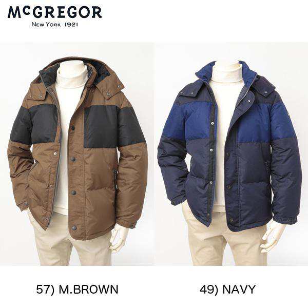 SALE 40%OFF マクレガー MCGREGOR 111132609 ダウンジャケット 羽毛ブルゾン ジャンバー　防寒 アウター DOWN PARKER 　の通販は 21,285円
