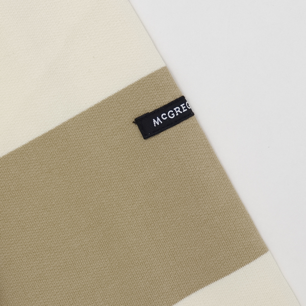 McGREGOR マクレガー 111615101 ポロトレーナー ラガーシャツ メンズ トップス パイル ボーダーの通販は