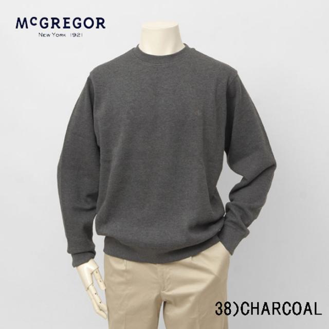 McGREGOR マックレガー 111714003 トップス トレーナー メンズ クルーネック ワンポイント_6