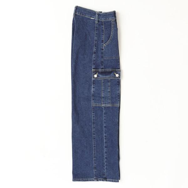 サムシング Something SEA588 LISA CARGO WIDE　リサ　ワイド　カーゴ　パンツ　デニム　ストレッチカーゴパンツ　ワークパンツ_9