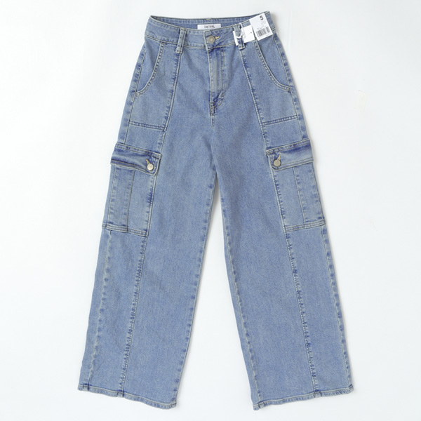 サムシング Something SEA588 LISA CARGO WIDE　リサ　ワイド　カーゴ　パンツ　デニム　ストレッチカーゴパンツ　ワークパンツ_13