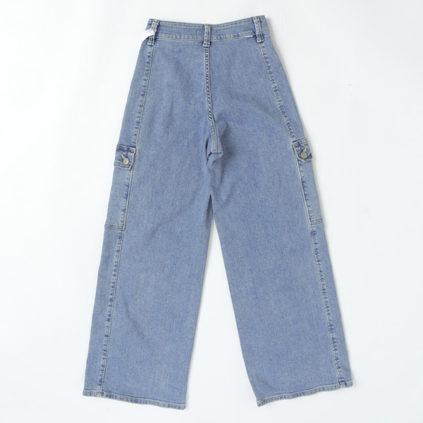 サムシング Something SEA588 LISA CARGO WIDE　リサ　ワイド　カーゴ　パンツ　デニム　ストレッチカーゴパンツ　ワークパンツ_12