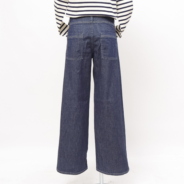Something サムシング ss135 COOL セーラー セミワイド デニムパンツ