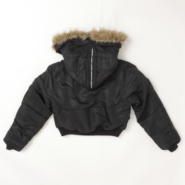 Valley apparel バレイアパレル レディース N-2B VA7002 N2B ミリタリーフライト ナイロンジャケット ショート ブルゾン メンズ アウター 防寒_9