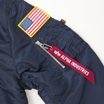 ALPHA アルファ POPEYE ポパイ アルファ MA1 TA0482 L-2B ジャケット ポパイ コラボ 中綿無し MA-1 USスペック ブルゾン ジャケット_8