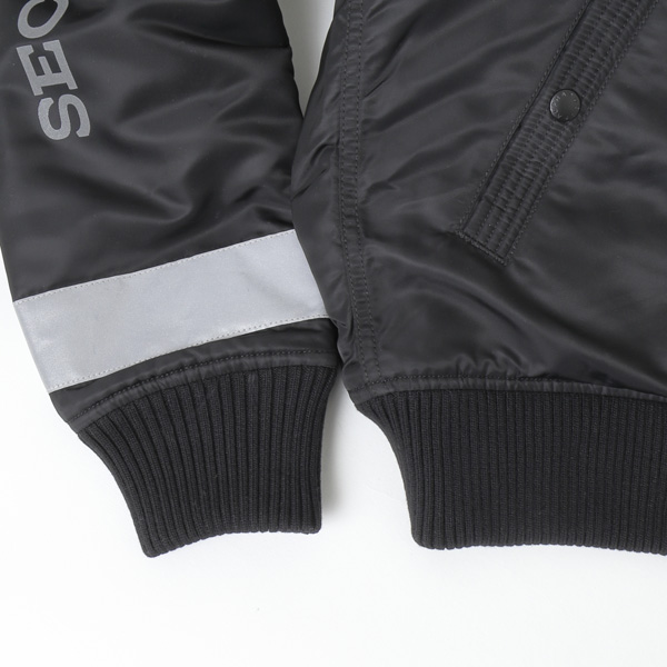 ALPHA INDUSTRIES アルファ ta1674 パッチドフーデッドリブジャケット 上衣 アウター ミリタリー上衣 中綿上衣