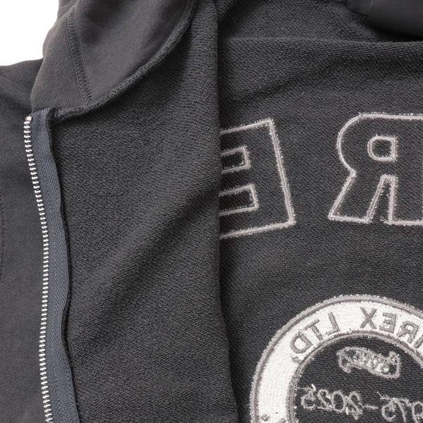 AVIREX アヴィレックス 783-5231006 50th Anniversary varsity parker バーシティー　シグネイチャー　ロゴ　ジップアップパーカー スェット 50周年記念モデル_8