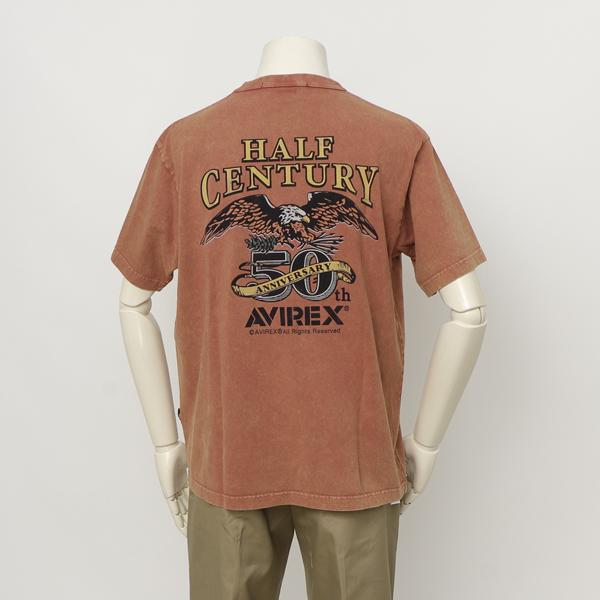 AVIREX アヴィレックス Tシャツ 半袖Tシャツ メンズ 5234001 50周年