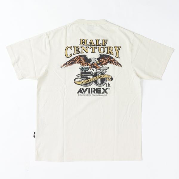 AVIREX アヴィレックス Tシャツ 半袖Tシャツ メンズ 5234001 50周年