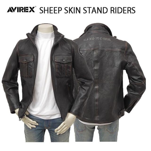 AVIREX アビレックス シープスキン レザー MA-1 AVIREX アヴィレックス