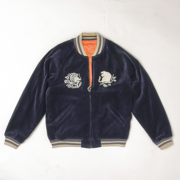 AVIREX アヴィレックス 783-5252023 ベルベット スカジャン 別珍