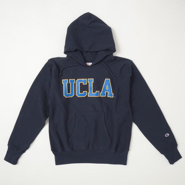 チャンピオン Champion C5-W101 パーカー 米国製 UCLA カレッジロゴ フーデットパーカー リバースウィーブ ユニセックス　_1