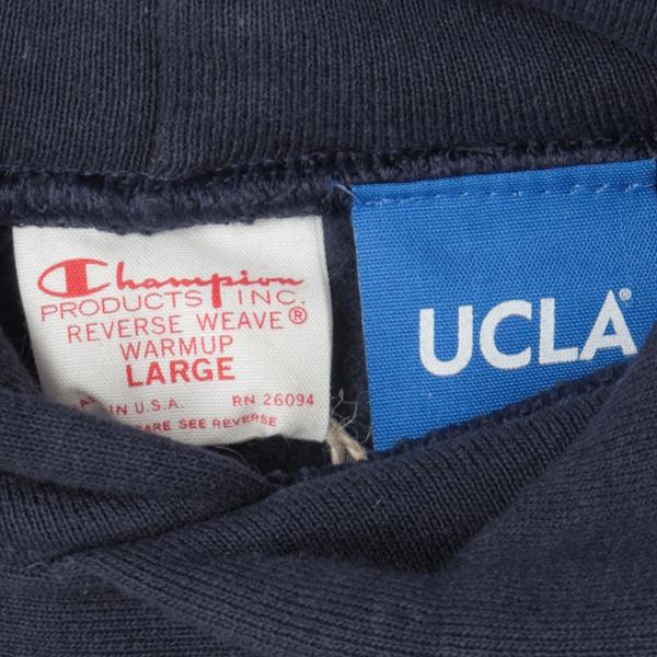 チャンピオン Champion C5-W101 パーカー 米国製 UCLA カレッジロゴ フーデットパーカー リバースウィーブ ユニセックス　_6