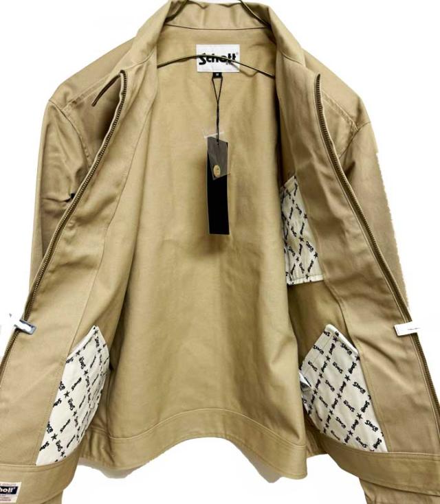 ショット ワークジャケット SCHOTT TC WORK JACKET 3112055 ジップ