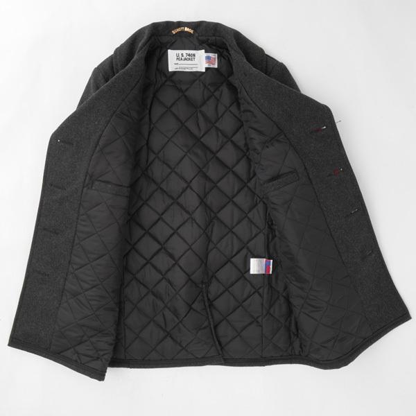 ショット SCHOTT 740 メルトン ダブル ピーコート 正規取扱店 Schott