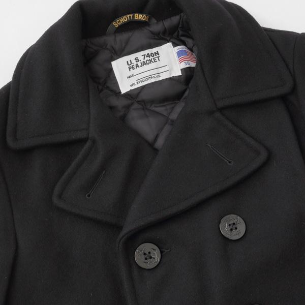 SCHOTT ショット 7658 US740N ピーコート　ジャケット　日本別注モデル　アウター　メンズ　紳士　米国製　USA　PEA COAT_8