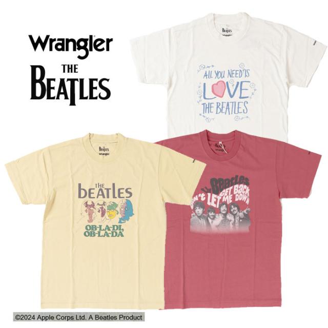 Ｗrangler The Beatles　ビートルズ WranglerのコラボTシャツ WT9018  Beatles  Tee  Beatles　X Wrangler　コラボの通販は